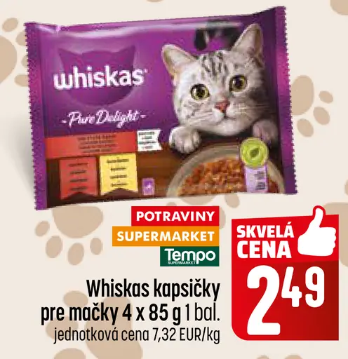 Whiskas Kapsičky pre mačky