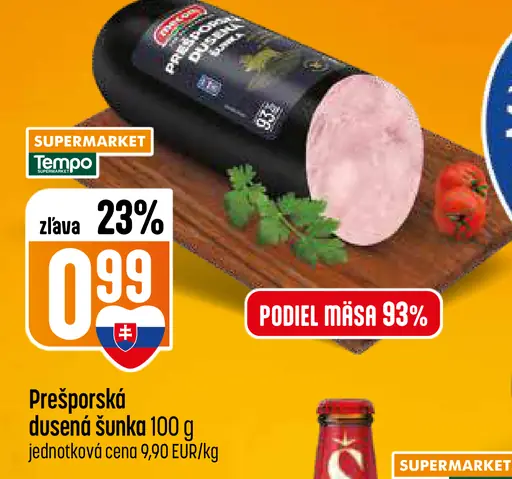 Prešporská dusená šunka