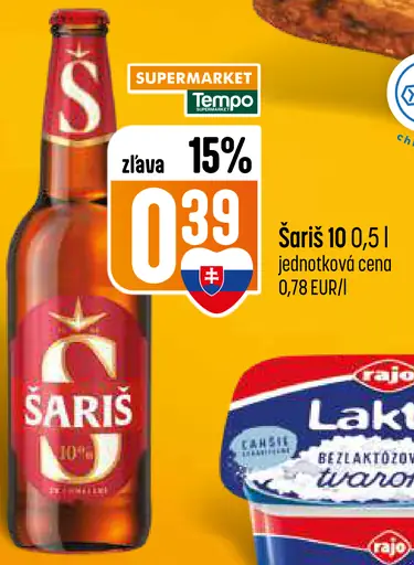 Šariš 10 pivo