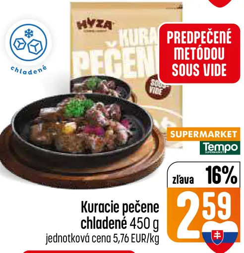 Kuracie pečené chladené