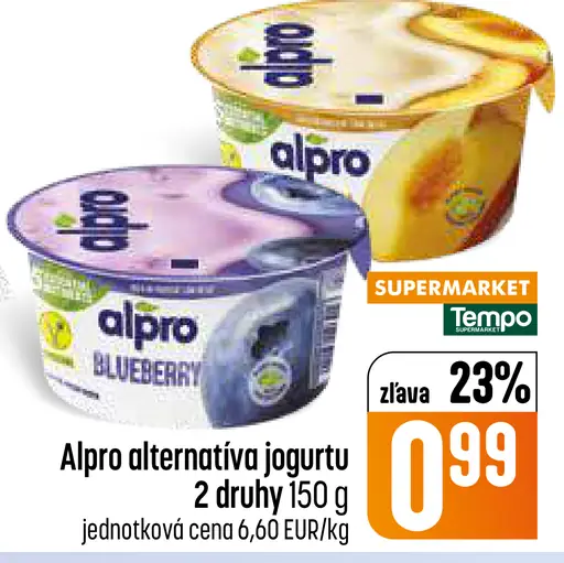 Alpro alternatíva jogurtu