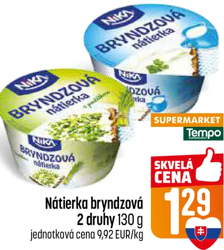 Naky nátierka bryndzová