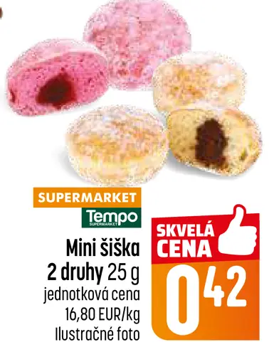 Mini šiška s náplňou