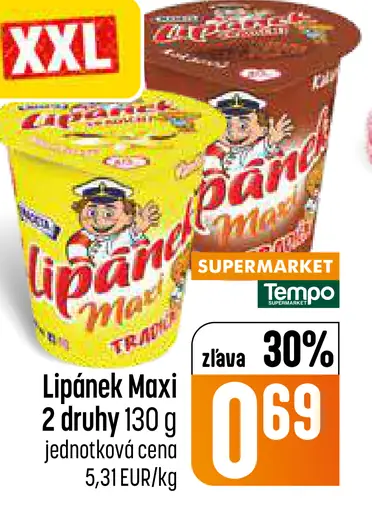 Lipánek Maxi tvarohový dezert