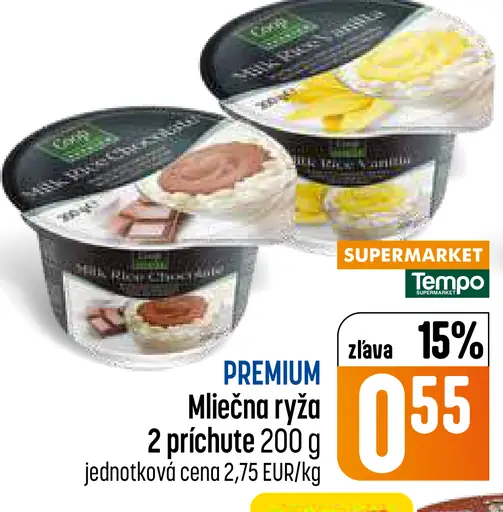 PREMIUM Mliečna ryža