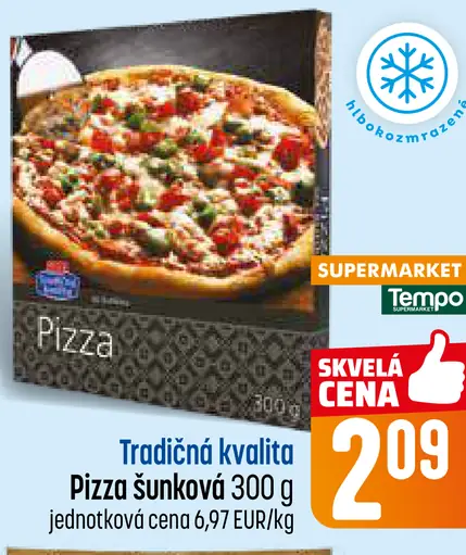 Tradičná kvalita Pizza šunková