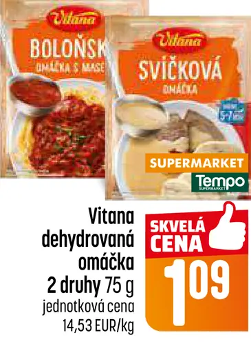 Vitana dehydrovaná omáčka Boloňská