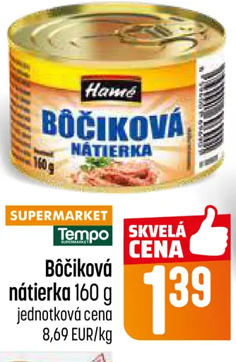 Hamé Bôčiková nátierka