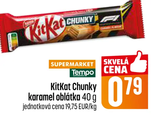 KitKat Chunky karamel oblátka