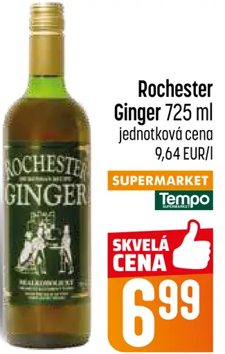 Rochester Ginger nealkoholický zázvorový nápoj