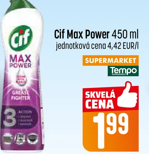 Cif Max Power univerzálny čistiaci prostriedok