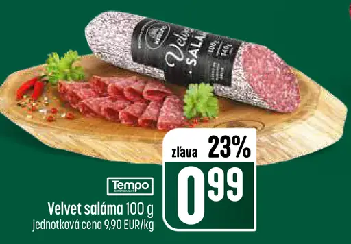 Tempo Velvet saláma