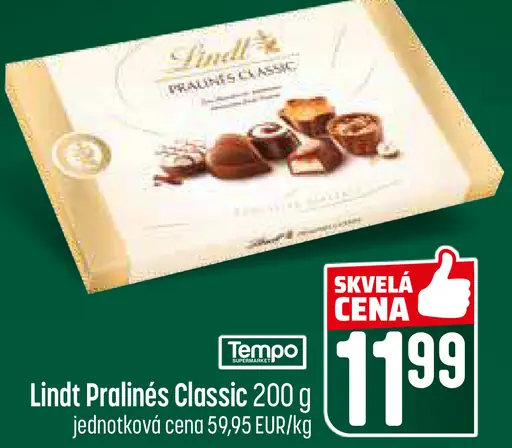 Lindt Pralinés Classic pralinky