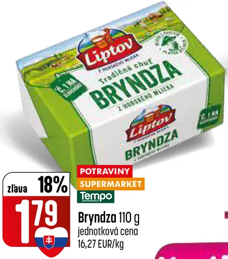 Liptov tradičná bryndza