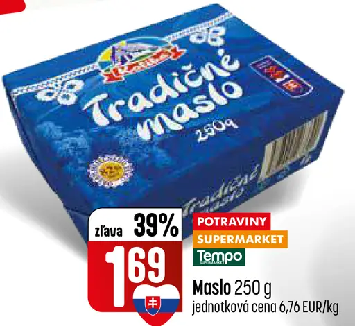 Tradičné maslo
