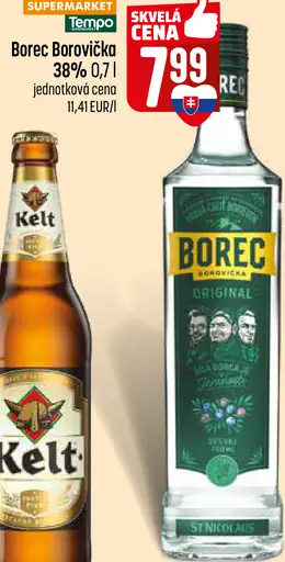 Borec borovička 38 %