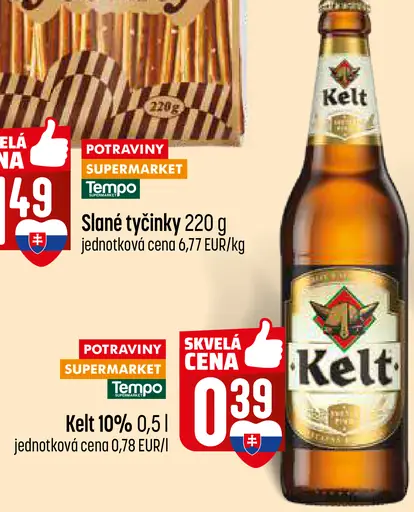 Kelt pivo 10%