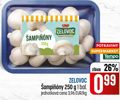 Zelovoc šampiňóny