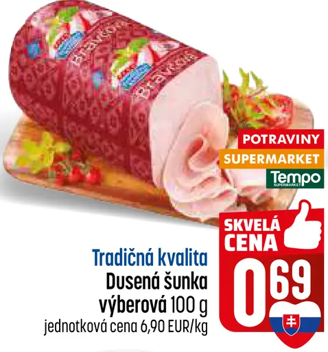 Dusená šunka výberová