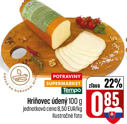COOP Jednota Hriňovec údený syr