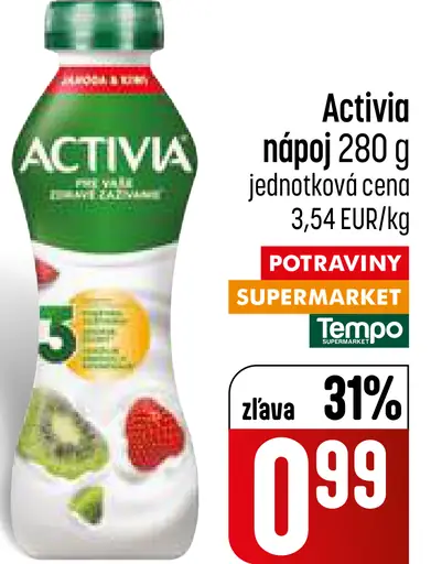 Activia nápoj probiotický