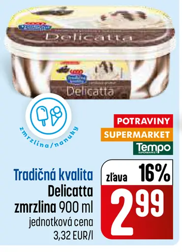 Delicatta zmrzlina