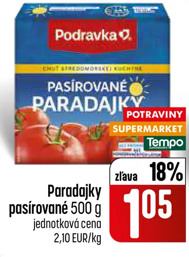 Podravka Pasírované paradajky