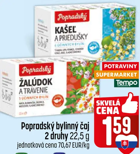 Popradský bylinkový čaj