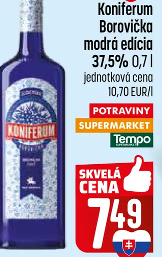 Koniferum Borovička modrá edícia
