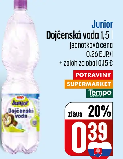 Junior Dojčenská voda