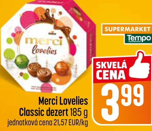 Merci Lovelies Classic dezert