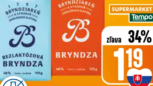 Bryndziar bezlaktózová bryndza