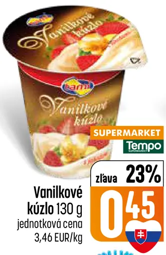 Vanilkové kúzlo jogurtový dezert