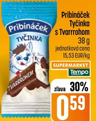 Pribináček tyčinka s tvarohom