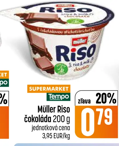 Müller Riso Mliečna ryža čokoláda