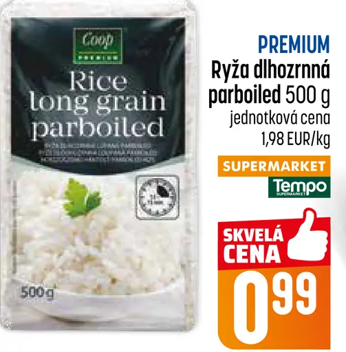 Coop Ryža dlhozrnná parboiled
