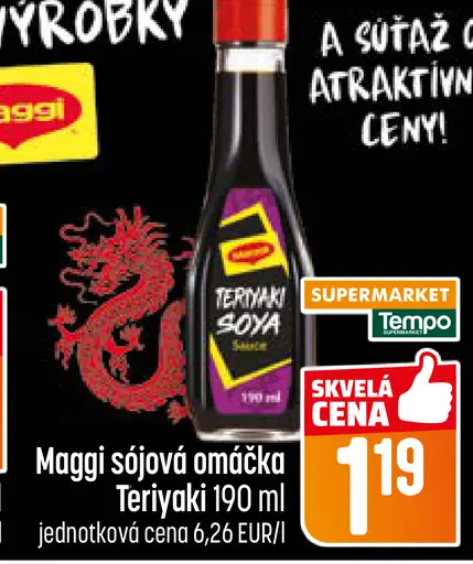 Maggi Sójová omáčka Teriyaki