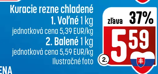 Kuracie rezne chladené