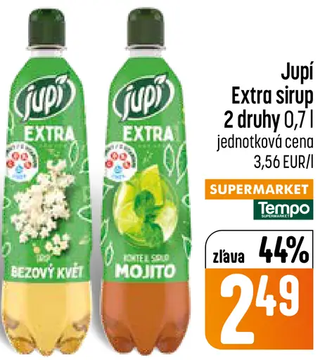 Jupí Extra sirup