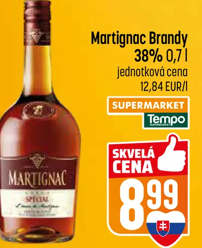 Martignac Brandy 38%