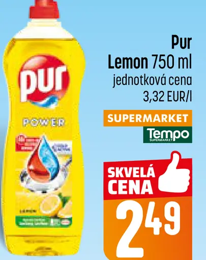 Pur Lemon prostriedok na riad