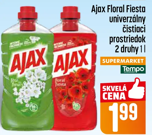 Ajax Floral Fiesta univerzálny čistič