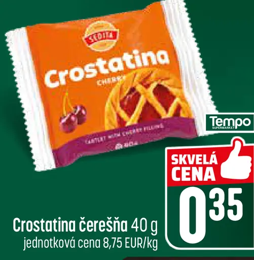 Crostattina čerešňa sušienka