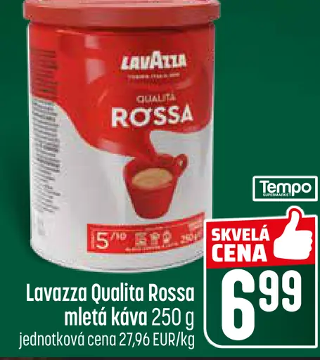 Lavazza Qualità Rossa zrnková káva