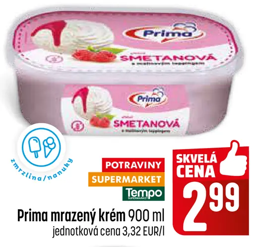 Prima mrazený krém