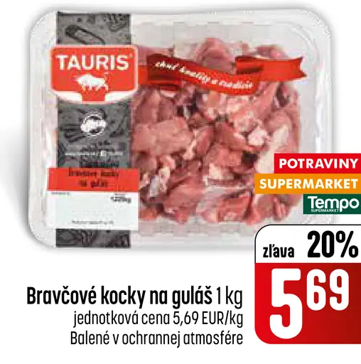 Tauris Bravčové kocky na guláš