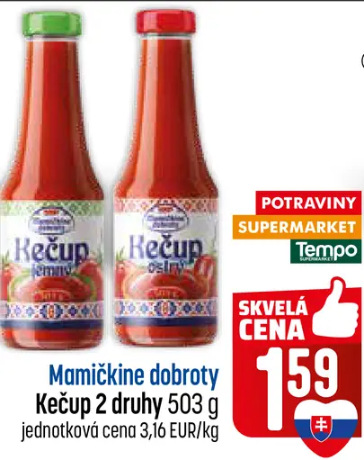 Mamičkiné dobroty Kečup