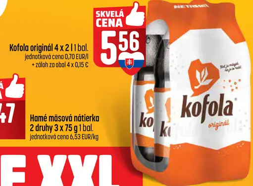 Kofola originál nealkoholický nápoj