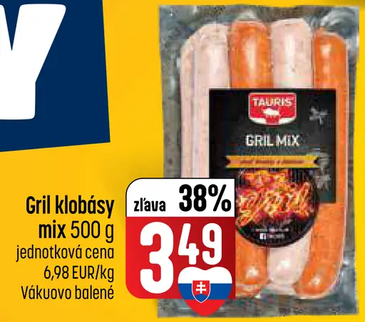 Tauris Grill klobásy mix