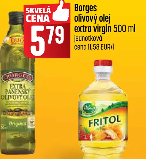 Borges Extra Virgin olivový olej
